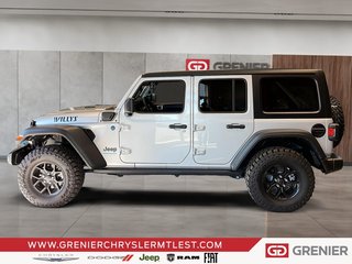 Jeep WRANGLER 4P WILLYS 4XE + HYBRIDE + 4X4 2024 à Pointe-Aux-Trembles, Québec - 6 - w320h240px