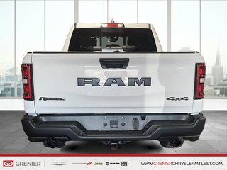2025 Ram 1500 REBEL + 4X4 + CREW CAB + GPS + CARPLAY in Pointe-Aux-Trembles, Quebec - 4 - w320h240px