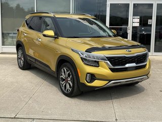 2021 Kia Seltos SX Turbo AWD in Edmundston, New Brunswick - 2 - w320h240px