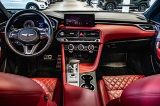 2022 GENESIS G70 3.3T SPORT AWD 365 HP HEAD UP DISP CAM360 CUIR in Montréal, Quebec - 5 - w320h240px