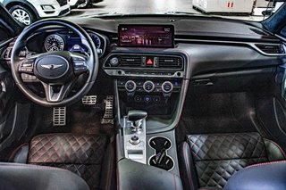 2023 GENESIS G70 3.3T SPORT 365 HP HEAD UP DISP CAM360 CUIR NAPPA in Montréal, Quebec - 5 - w320h240px