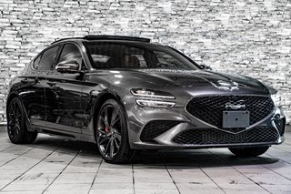 2023 GENESIS G70 3.3T SPORT AWD 365 HP HEAD UP DISP CAM360 CUIR in Montréal, Quebec - 3 - w320h240px