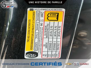 2018 GMC Sierra 1500 à St-Raymond, Québec - 30 - w320h240px