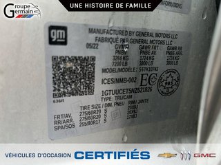 2022 GMC Sierra 1500 à St-Raymond, Québec - 54 - w320h240px