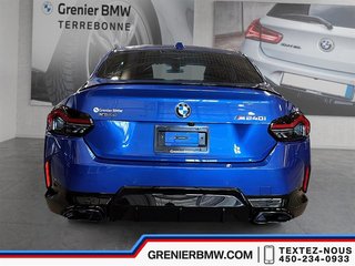2024 BMW 2 Series M240i XDrive Coupe, M Performance Exhaust in Terrebonne, Quebec - 5 - w320h240px