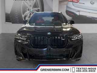 BMW X3 M40i xDrive, Premium Enhanced, Fiona Red Interior 2024 à Terrebonne, Québec - 2 - w320h240px