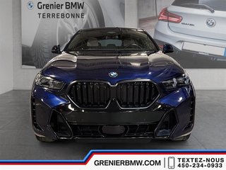 BMW X6 XDrive40i, Sky Glass Sunroof, M Sport Pro Package 2024 à Terrebonne, Québec - 2 - w320h240px