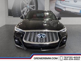 Infiniti QX55 Sensory, Black on Red Interior, Bose Sound System 2022 à Terrebonne, Québec - 2 - w320h240px
