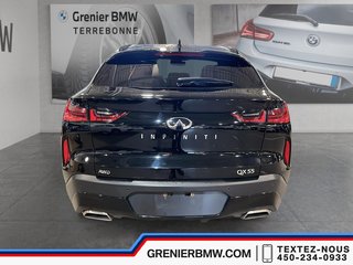 Infiniti QX55 Sensory, Black on Red Interior, Bose Sound System 2022 à Terrebonne, Québec - 5 - w320h240px