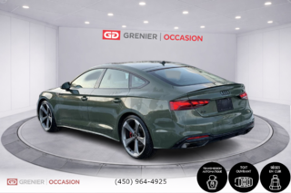 2023 Audi A5 Sportback Progressiv S Line 8 Mag Bas Kilo in Terrebonne, Quebec - 4 - w320h240px