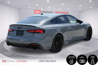 2023 Audi RS 5 Sportback Bas Kilométrage Black Optic in Terrebonne, Quebec - 6 - w320h240px