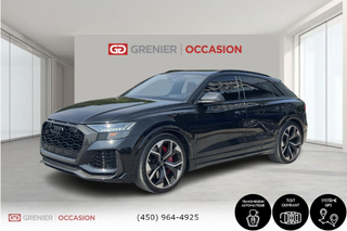 Audi RS Q8 Carbon Fiber Black Optic 23''  Bas Kilométrage 2022 à Terrebonne, Québec - 3 - w320h240px