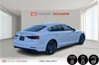 2018 Audi S5 Sportback Technik 3.0 TFSI Cuir Rouge in Terrebonne, Quebec - 6 - w320h240px