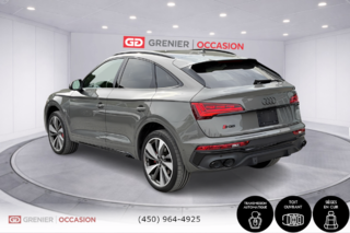 2023 Audi SQ5 Sportback Technik Cuir Rouge Bas Kilométrage in Terrebonne, Quebec - 4 - w320h240px