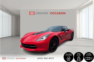 2015 Chevrolet Corvette Z51 2LT Toit Vitré Bas Kilométrage