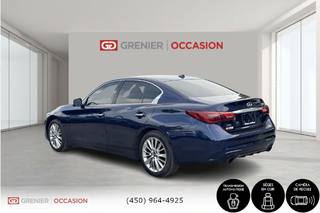2021 Infiniti Q50 Luxe Cuir AWD Toit Ouvrant 3.0 in Terrebonne, Quebec - 4 - w320h240px