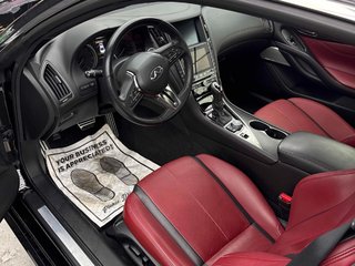 Infiniti Q60 Red Sport I-LINE AWD Cuir Rouge 2021 à Terrebonne, Québec - 2 - w320h240px