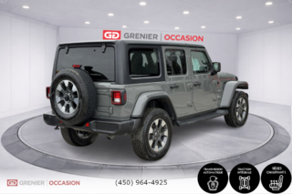 Jeep Wrangler Unlimited Sahara v6 4x4 Bas Kilométrage 2021 à Terrebonne, Québec - 4 - w320h240px
