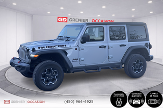 2023 Jeep Wrangler Rubicon V6 2 Toit Bas Kilométrage in Terrebonne, Quebec - 5 - w320h240px