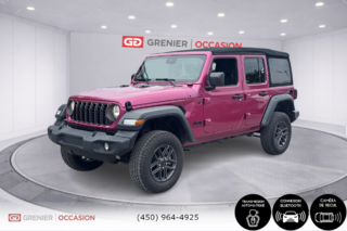 Jeep Wrangler Sport S * Bas Kilométrage * 2024 à Terrebonne, Québec - 5 - w320h240px