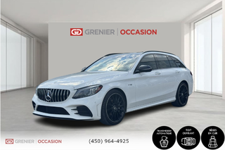 2019 Mercedes-Benz C-Class AMG C43 Wagon Burmester active exhaust in Terrebonne, Quebec - 3 - w320h240px