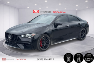 2020 Mercedes-Benz CLA AMG CLA 45 Intérieur Rouge Bas Kilométrage in Terrebonne, Quebec - 5 - w320h240px