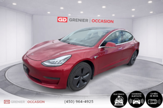 Tesla Model 3 Standard Range Plus Cuir Bas Kilométrage 2020 à Terrebonne, Québec - 5 - w320h240px