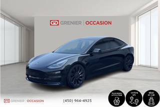 Tesla MODEL 3 Performance AWD Toit Panoramique Cuir 2021 à Terrebonne, Québec - 3 - w320h240px