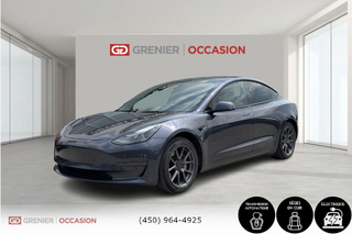 Tesla MODEL 3 Standard Range Plus Bas Kilométrage 2022 à Terrebonne, Québec - 3 - w320h240px