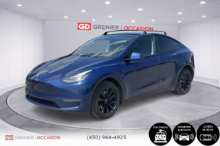 2021 Tesla Model Y Long Range AWD Cuir in Terrebonne, Quebec - 5 - w320h240px
