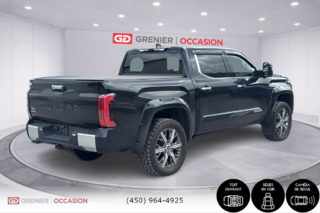 2023 Toyota Tundra Capstone Hybrid Bas Kilométrage in Terrebonne, Quebec - 2 - w320h240px