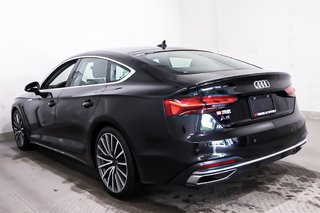 Audi A5 SPORTBACK KOMFORT + AWD + TOI OUVRANT 2023 à Terrebonne, Québec - 5 - w320h240px