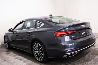2023 Audi A5 SPORTBACK KOMFORT QUATTRO + TOIT OUVRANT in Terrebonne, Quebec - 5 - w320h240px