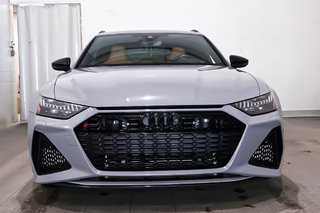 2021 Audi RS6 AVANT + AWD + V8 4.0L + CUIR + CARPLAY