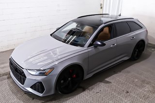 2021 Audi RS6 AVANT + AWD + V8 4.0L + CUIR + CARPLAY