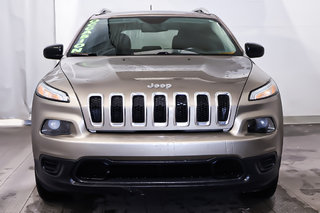 2016 Jeep Cherokee SPORT + 4X4 + DEMARREUR + CAMERA DE RECUL in Terrebonne, Quebec - 2 - w320h240px