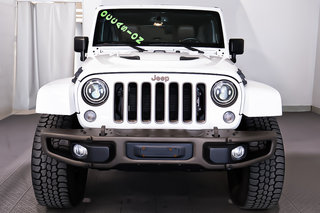 Jeep Wrangler Unlimited SAHARA + 75E ANNIVERSAIRE + NAV GPS 2017 à Terrebonne, Québec - 2 - w320h240px