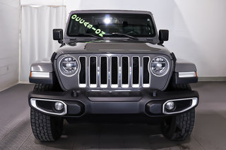 2020 Jeep Wrangler Unlimited SAHARA + SKY ONE TOUCH + CUIR + in Terrebonne, Quebec - 2 - w320h240px