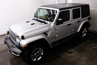 Jeep Wrangler UNLIMITED SAHARA + 4X4 + ENS TEMPS FROID 2022 à Terrebonne, Québec - 3 - w320h240px