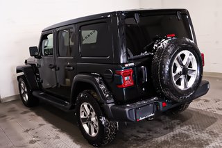 Jeep Wrangler UNLIMITED + SAHARA + 4X4 + SKY ONE-TOUCH 2020 à Terrebonne, Québec - 5 - w320h240px
