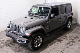 Jeep Wrangler UNLIMITED SAHARA + 4X4 + ENS TECHNOLOGIE 2021 à Terrebonne, Québec - 3 - w320h240px