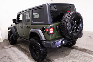 2021 Jeep Wrangler UNLIMITED WILLYS + 4X4 + V6 3.6L in Terrebonne, Quebec - 5 - w320h240px