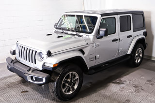 Jeep Wrangler UNLIMITED SAHARA + 4X4 + ENS TEMPS FROID 2022 à Terrebonne, Québec - 3 - w320h240px