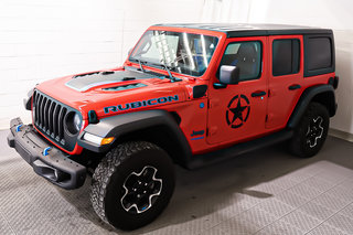 Jeep Wrangler 4XE + UNLIMITED RUBICON + 4X4 + ENS TEMPS FROID 2022 à Terrebonne, Québec - 3 - w320h240px