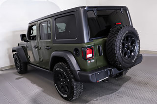 2023 Jeep Wrangler UNLIMITED WILLYS + 4X4 + V6 + GPS in Terrebonne, Quebec - 4 - w320h240px