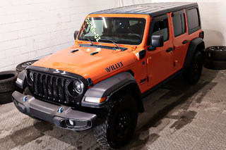 2023 Jeep Wrangler 4XE + WILLYS + 4X4 + TOIT RIGIDE FREEDOM in Terrebonne, Quebec - 3 - w320h240px