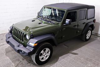 Jeep Wrangler 4 PORTES SPORT S + 4X4 + CARPLAY 2023 à Terrebonne, Québec - 3 - w320h240px