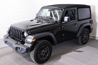 2024 Jeep Wrangler SPORT S +TOIT SOUPLE  + CLIMATISATION + 4X4 in Terrebonne, Quebec - 3 - w320h240px