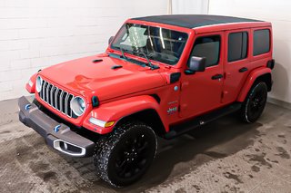 2024 Jeep Wrangler SAHARA 4XE + PHEV + TOIT SKY ONE-TOUCH in Terrebonne, Quebec - 3 - w320h240px