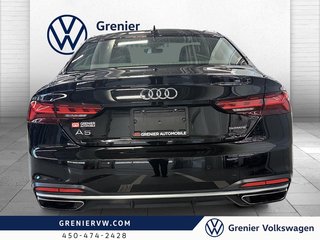 2020 Audi A5 Komfort, Cuir, Toit, Quattro in Terrebonne, Quebec - 5 - w320h240px